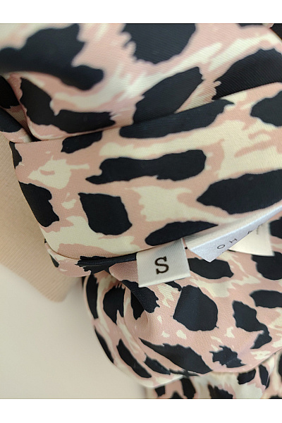 OH APRIL Béžová bomber bunda oversize oboustranná Vel. S | OH APRIL | obrázek 7