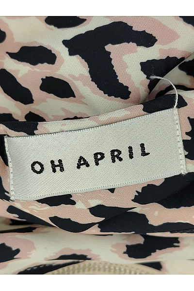 OH APRIL Béžová bomber bunda oversize oboustranná Vel. S | OH APRIL | obrázek 8