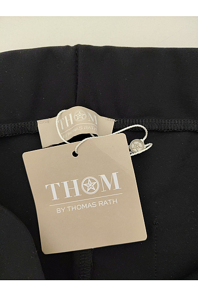 THOM By Thomas Rath Černé široké kalhoty s vysokým pasem Vel. DE 40 | THOM By Thomas Rath | obrázek 7