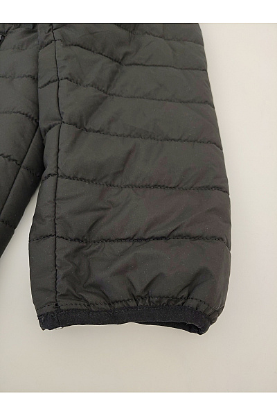 URBAN CLASSICS Černá pánská prošívaná bunda se zipem Velikost XL | URBAN CLASSICS | obrázek 3