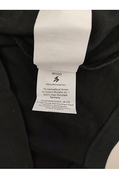 MERCHCODE Černé bavlněné tričko s výšivkou růže oversize Velikost S | MERCHCODE | obrázek 9