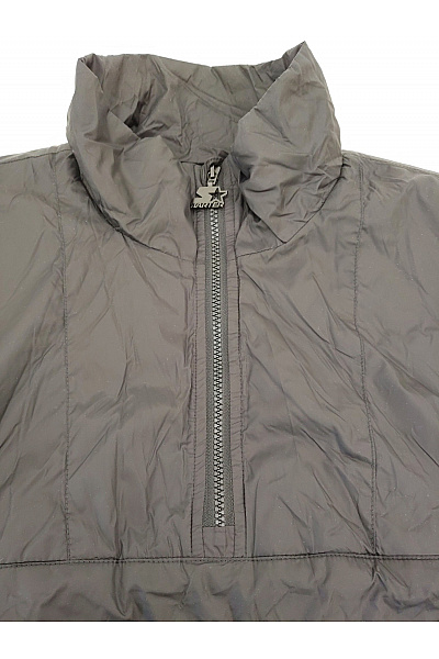 BASIX BLACK LABEL Černá pánská větrová bunda anorak přes hlavu s kapsou vpředu Velikost M | BASIX BLACK LABEL | obrázek 6