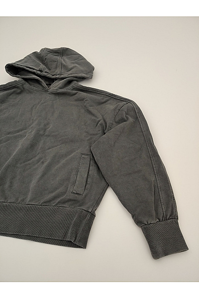URBAN CLASSICS Šedá bavlněná oversized mikina s kapucí Vel. S | URBAN CLASSICS | obrázek 3