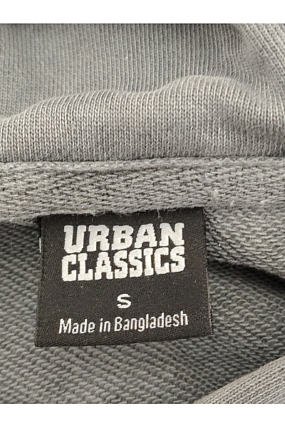 URBAN CLASSICS Šedá bavlněná oversized mikina s kapucí Vel. S | URBAN CLASSICS | obrázek 6