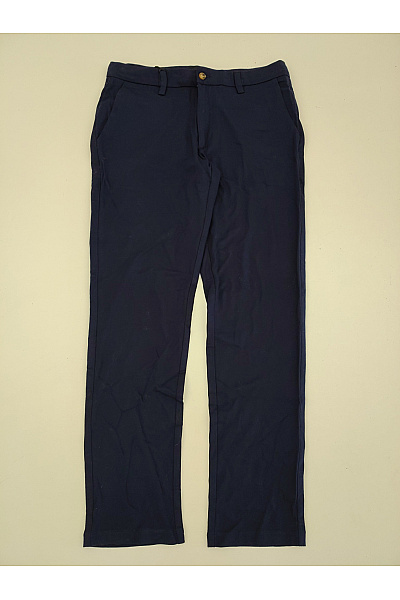 GENTLEMEN SELECTION Modré pánské chinos kalhoty rovné Vel. DE 50 | GENTLEMEN SELECTION | obrázek 2