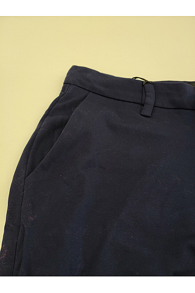 GENTLEMEN SELECTION Modré pánské chinos kalhoty rovné Vel. DE 50 | GENTLEMEN SELECTION | obrázek 3