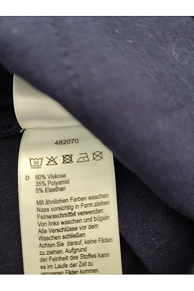GENTLEMEN SELECTION Modré pánské chinos kalhoty rovné Vel. DE 50 | GENTLEMEN SELECTION | obrázek 6