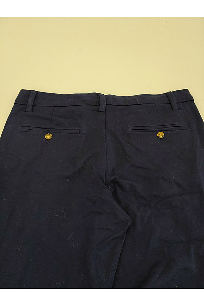 GENTLEMEN SELECTION Modré pánské chinos kalhoty rovné Vel. DE 50 | GENTLEMEN SELECTION | obrázek 7