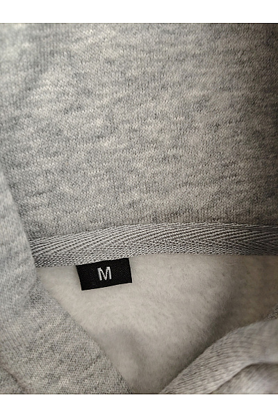 Šedá bavlněná oversized mikina s kapucí Velikost M | Unimoda | obrázek 6