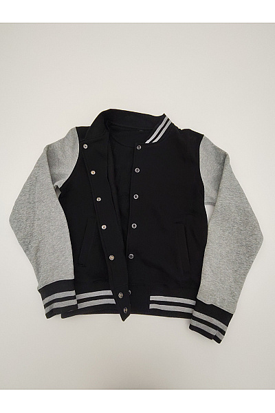 Dámská bavlněná baseballová bomber mikina Velikost L | Unimoda | obrázek 3