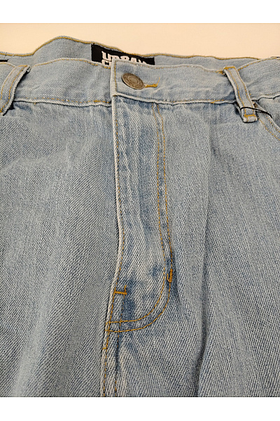 URBAN CLASSICS Pánské modré bavlněné džíny wide leg Vel. EU 36 | URBAN CLASSICS | obrázek 3