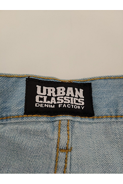 URBAN CLASSICS Pánské modré bavlněné džíny wide leg Vel. EU 36 | URBAN CLASSICS | obrázek 5