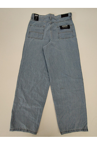 URBAN CLASSICS Pánské modré bavlněné džíny wide leg Vel. EU 36 | URBAN CLASSICS | obrázek 8