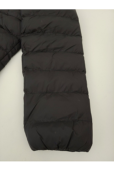 URBAN CLASSICS Pánská černá prošívaná zimní bunda s kapucí se zipem Velikost XL | URBAN CLASSICS | obrázek 3