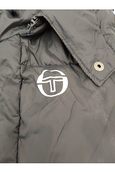 SERGIO TACCHINI Černá pánská prošívaná zimní bunda s kapucí Vel. M | SERGIO TACCHINI | obrázek 6