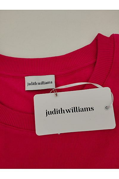 Judith Williams Dámská růžová bavlněná mikina s mašlí Velikost DE 46 | Judith Williams | obrázek 4