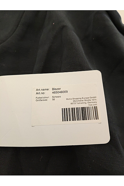 Judith Williams Dámská černá bomber mikina na zip Velikost DE 50 | Judith Williams | obrázek 8