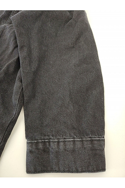 URBAN CLASSICS Černá bavlněná džínová bunda oversize Velikost 3XL | URBAN CLASSICS | obrázek 2