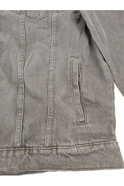URBAN CLASSICS Černá bavlněná džínová bunda oversize Velikost 3XL | URBAN CLASSICS | obrázek 3