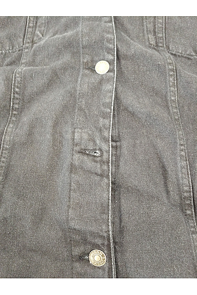 URBAN CLASSICS Černá bavlněná džínová bunda oversize Velikost 3XL | URBAN CLASSICS | obrázek 5