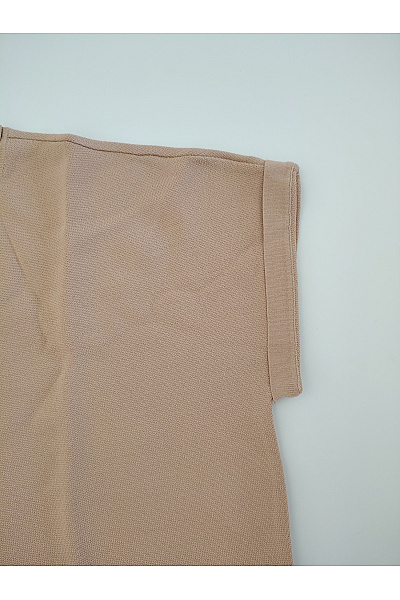 C'est tout Béžový dámský komplet palazzo široké kalhoty oversized top smart casual Vel. DE 40 | C'est tout | obrázek 5