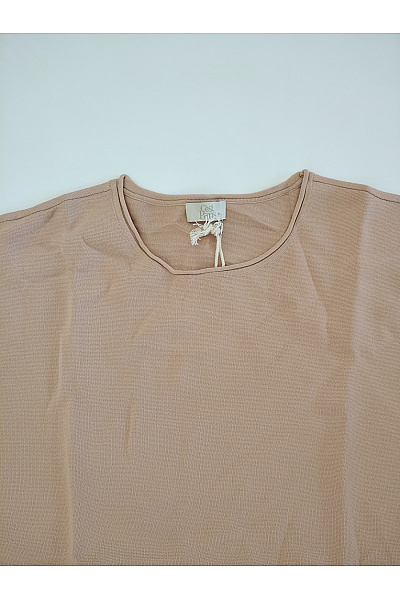 C'est tout Béžový dámský komplet palazzo široké kalhoty oversized top smart casual Vel. DE 40 | C'est tout | obrázek 6
