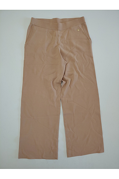 C'est tout Béžový dámský komplet palazzo široké kalhoty oversized top smart casual Vel. DE 40 | C'est tout | obrázek 9