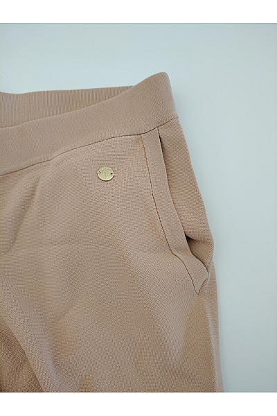 C'est tout Béžový dámský komplet palazzo široké kalhoty oversized top smart casual Vel. DE 40 | C'est tout | obrázek 12