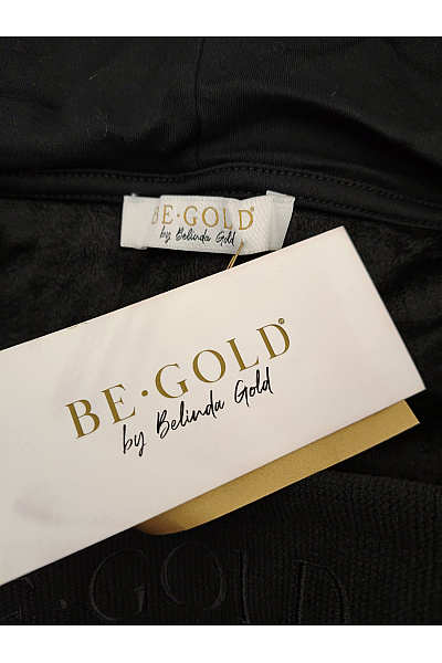 Belinda Gold Dámská černá mikina s kapucí a zipem u krku Vel. DE 42 | Belinda Gold | obrázek 7