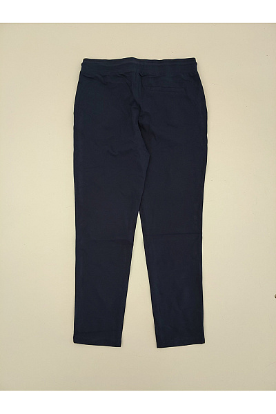 fiora blue Modré dámské volnočasové kalhoty s kapsami a pružným pasem Vel. DE 40 | fiora blue | obrázek 7