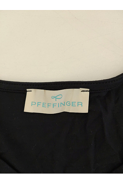 PFEFFINGER Černé dámské basic tričko s tříčtvrtečním rukávem Vel. IT 48 | PFEFFINGER | obrázek 5