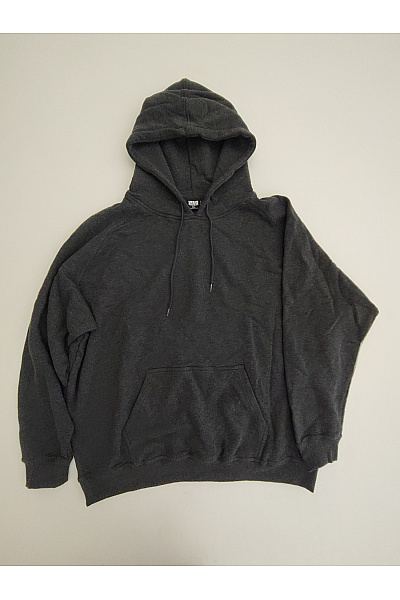 URBAN CLASSICS Pánská šedá Oversized Mikina S Kapucí A Klokaní Kapsou Velikost EU 3XL