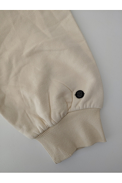 ROCAWEAR Béžová bavlněná mikina s kapucí a klokaní kapsou Vel. US 4XL | ROCAWEAR | obrázek 4