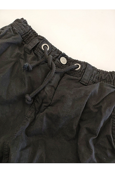 URBAN CLASSICS Pánské černé bavlněné cargo jogger kalhoty s kapsami Vel. M | URBAN CLASSICS | obrázek 5