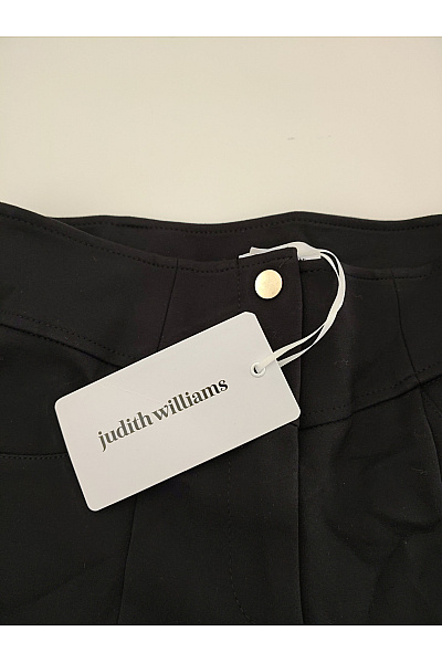 Judith Williams Černé elegantní společenské kalhoty s vysokým pasem Vel. DE 17 | Judith Williams | obrázek 6
