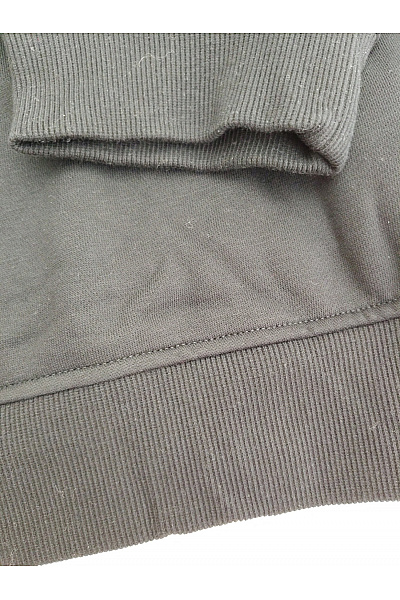 Pánská černá bavlněná mikina s kapucí přes hlavu Vel. 5XL | Unimoda | obrázek 2