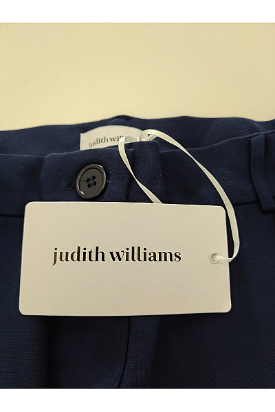 Judith Williams Modré elegantní business kalhoty s puky Vel. UK 20 | Judith Williams | obrázek 6