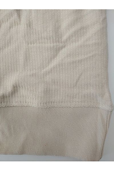 URBAN CLASSICS Béžové bavlněné tričko s dlouhým rukávem basic Velikost XL | URBAN CLASSICS | obrázek 3