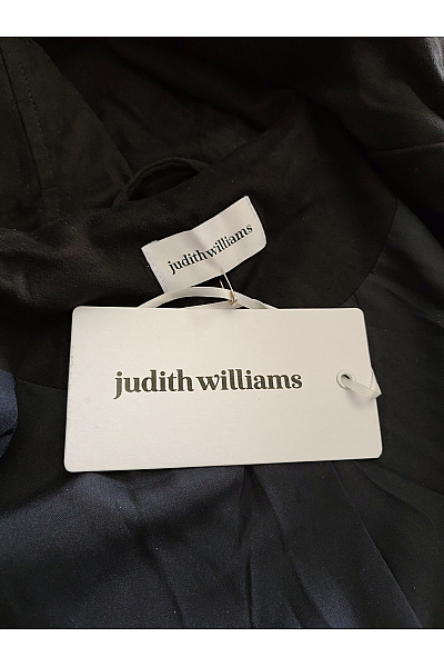 Judith Williams Černá dámská parka s kapucí se zipem Vel. IT 40 | Judith Williams | obrázek 7