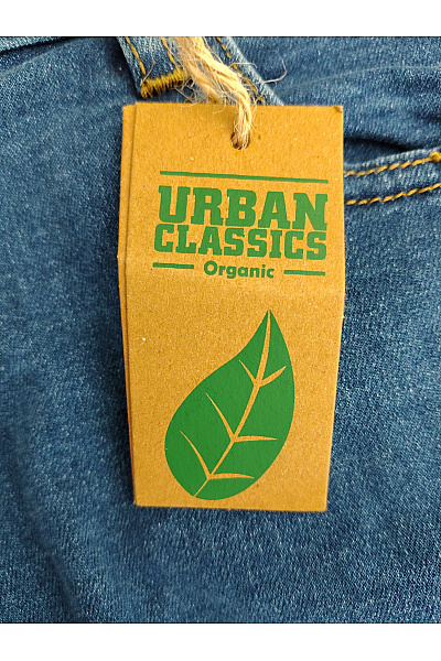 URBAN CLASSICS Dámské modré cargo džíny jogger s vysokým pasem Vel. 31 | URBAN CLASSICS | obrázek 7