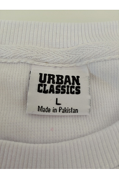 URBAN CLASSICS Bílé pánské basic tričko s krátkým rukávem Velikost L | URBAN CLASSICS | obrázek 5