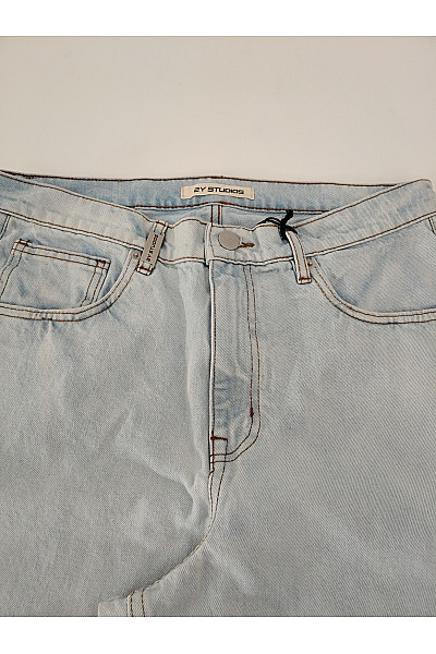 2Y PREMIUM Pánské bavlněné džíny wide leg seprané Vel. 32 | 2Y PREMIUM | obrázek 3