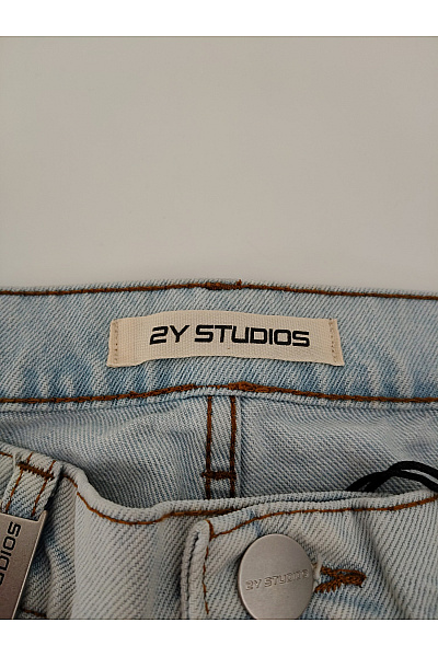 2Y PREMIUM Pánské bavlněné džíny wide leg seprané Vel. 32 | 2Y PREMIUM | obrázek 4