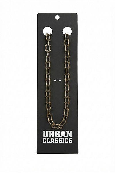 URBAN CLASSICS Pánský řetízkový Náhrdelník Hranatý