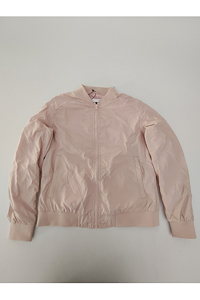 URBAN CLASSICS Růžová bomber bunda se zipem lehká jarní Velikost L | URBAN CLASSICS | obrázek 2