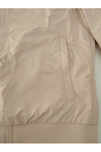 URBAN CLASSICS Růžová bomber bunda se zipem lehká jarní Velikost L | URBAN CLASSICS | obrázek 4
