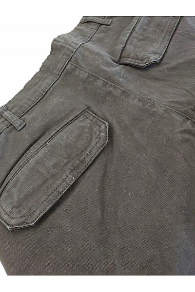 URBAN CLASSICS Pánské černé bavlněné cargo kalhoty jogger Velikost 29 | URBAN CLASSICS | obrázek 4