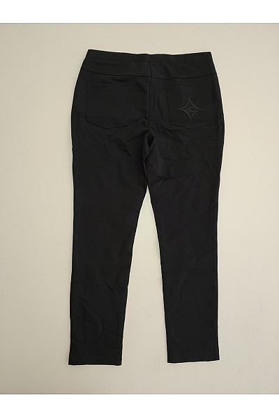 PFEFFINGER Černé dámské úzké kalhoty s vysokým pasem Velikost DE 44 | PFEFFINGER | obrázek 8