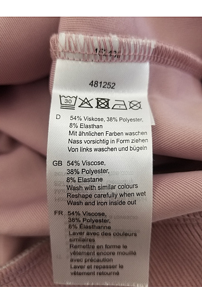 C'est tout Dámská fialová mikina s kapucí přes hlavu bez potisku Vel. DE 40 | C'est tout | obrázek 8