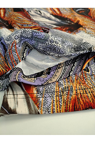 COUTURE LINE Dámské široké kalhoty s potiskem Velikost DE 38 | COUTURE LINE | obrázek 4